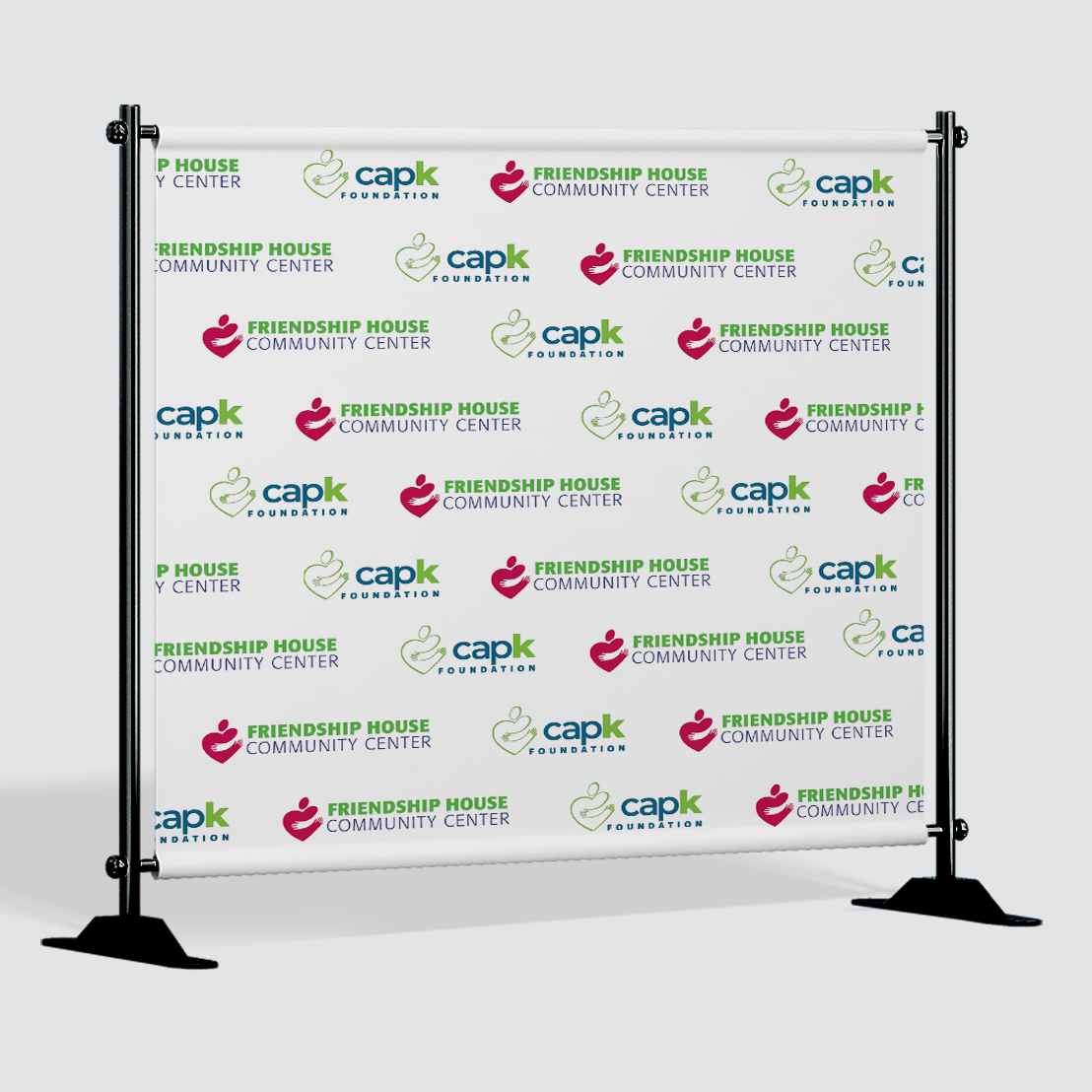 Angled Feather Flags