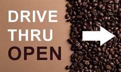 Drive Through Open Banners