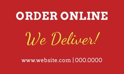 Order Online, We Deliver!