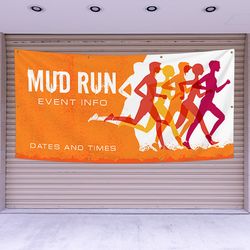 Mud Run Banners