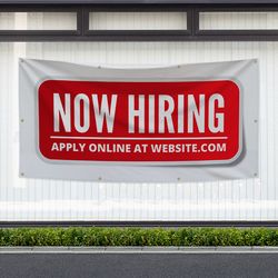 Now Hiring Banners