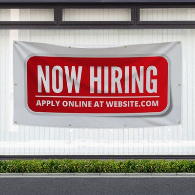Now Hiring Banners