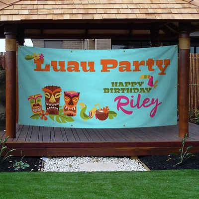 Luau Banners