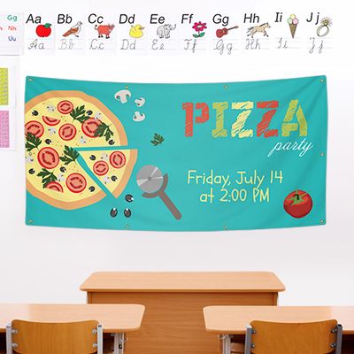 Pizza Party Banners